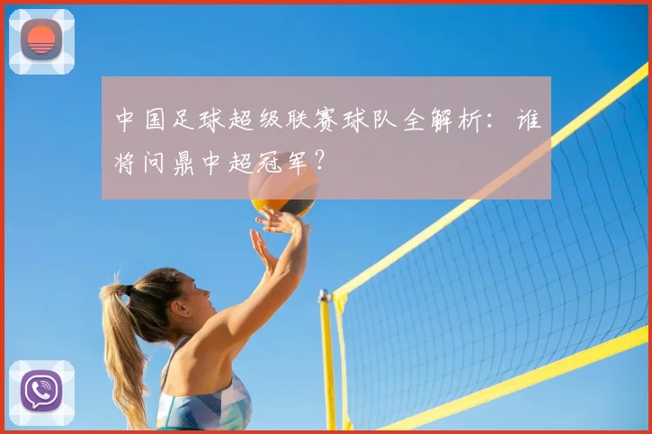 中国足球超级联赛球队全解析:谁将问鼎中超冠军?