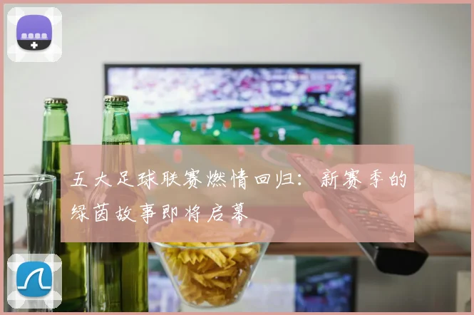 五大足球联赛燃情回归:新赛季的绿茵故事即将启幕